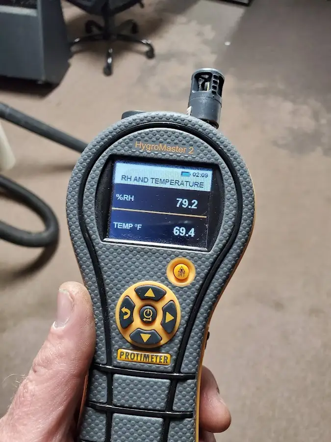 Moisture meter humidity assessment for Fire & Smoke Damage Restoration in Albuquerque